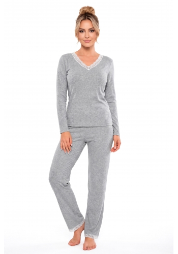 Elegancka piżama z długimi spodniami - Megi long Donna